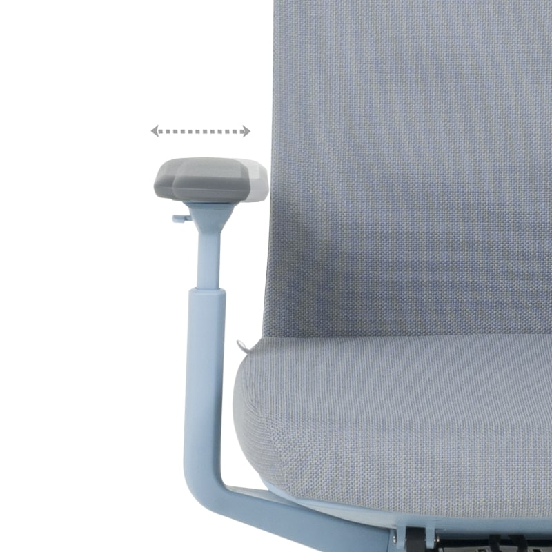 Ергономичен офис стол Carmen Ermelo син